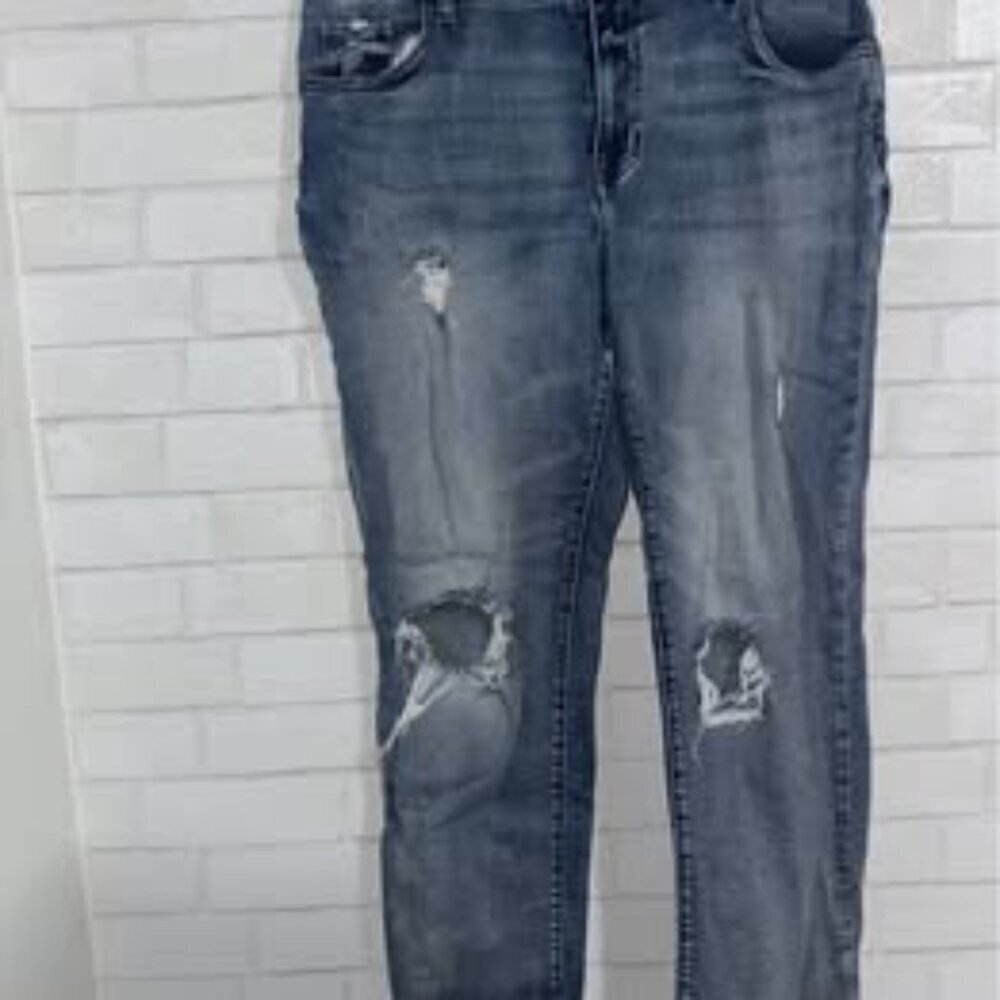Maurices Distressed Skinny Jeans – Size 16W Regular (#0542)